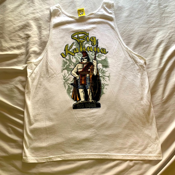 Big Dogs Shirts Mens Y2k Big Kahuna Tank Top Poshmark